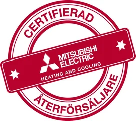Mitsubishi Electric certifierad återförsäljare